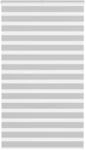 vidaXL Doppelrollo Hellgrau 125x200 cm Stoffbreite 120,9 cm Polyester 4014474