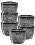 Leonardo Matera Eierbecher 5,2 cm 6er Set Anthrazit