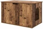 vidaXL Katzenhaus Altholz 85 x 55 x 50,5 cm Holzwerkstoff 8000723