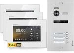 Balter EVO-HD Video-T&uuml;rsprechanlage f&uuml;r Dreifamilienhaus mit 3x 7 Zoll Monitor