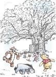 Komar Wandbild Winnie Pooh Playground 50 x 70 cm