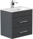 Posseik Badm&ouml;bel Portus 500 SlimLine Grafit