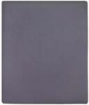 vidaXL Spannbettlaken Jersey Anthrazit 100x200 cm Baumwolle 136192