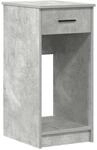 vidaXL Computerschrank mit Schublade Betongrau 35x45x77 cm 858743