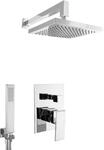 PaulGurkes Unterputz Duschsystem 20cm Regenbrause