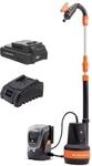 Yard Force Akku-Regenfasspumpe LX CWP1 mit Kraftvollen Druck von 2 Bar