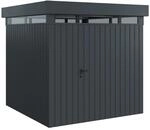 EcoStar Ger&auml;tehaus Euroline Flachdach Lichtband 229 cm x 227 cm Anthrazit 1-flg.