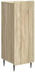 vidaXL Sideboard Sonoma-Eiche 34,5 x 33 x 92 cm Holzwerkstoff 894367
