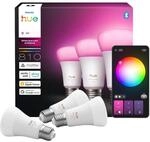 Philips Hue Leuchtmittel E27 White & Color Ambiance 810,m 6 W 3er Set