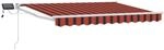 vidaXL Manuelle Gelenkarmmarkise mit LEDs 3,5 x 2 m 3419212