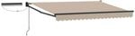vidaXL Elektrische Ausziehbare Markise Beige 3,5 x 2 m 3420076