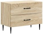 vidaXL Nachttisch Sonoma-Eiche 62 x 34,5 x 47,5 cm Holzwerkstoff 894777