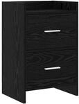 vidaXL Nachttische Schwarze Eiche 40 x 30 x 60 cm Holzwerkstoff 8010965