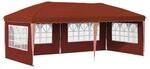vidaXL Pop-Up Partyzelt 575 x 289 x 245 cm Terrakotta 42019798