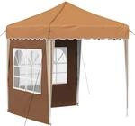 vidaXL Pop-up Partyzelt Beige 195 x 195 x 245 cm Oxford-Stoff 42019727