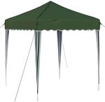 vidaXL Pop-up Partyzelt Gr&uuml;n 195 x 195 x 245 cm 42019717