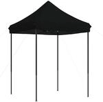 vidaXL Party-Zelt Schwarz 200 x 200 x 306 cm Oxford-Stoff 42023517