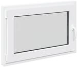 vidaXL Kellerfenster RISOR Wei&szlig; 90 x 50 cm PVC und Glas 42047203