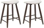 vidaXL Esszimmerst&uuml;hle 2 Stk Hellbraun 46 x 37 x 63 cm 42020456