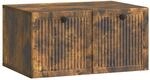 vidaXL Wandmontierter TV-Schrank Ger&auml;ucherte Eiche 59,5 x 41 x 30 cm 898000
