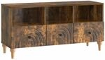 vidaXL TV-Schr&auml;nk Ger&auml;ucherte Eiche 102 x 34,5 x 50 cm Holzwerkstoff 894220