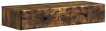 vidaXL Wandmontierter Beistelltisch Ger&auml;ucherte Eiche Holzwerkstoff 899180