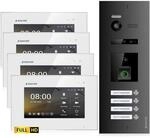 Balter EVO-HD Video-T&uuml;rsprechanlage mit Fingerprint f&uuml;r Vierfamilienhaus mit...