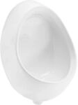ECD Germany Urinal Zulauf von Hinten Wei&szlig; Keramik Pinkelbecken 35 x 42 x 30 cm
