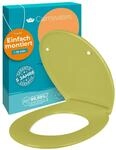 Calmwaters WC Sitz Premium Oliv-Moosgr&uuml;n Absenkautomatik Made In EU 250 kg