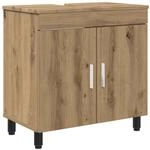 vidaXL Waschtisch Artisan-Eiche 60 x 35 x 60 cm Holzwerkstoff 889404