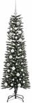 vidaXL K&uuml;nstlicher Weihnachtsbaum mit 150 LEDs Gr&uuml;n 43 x 43 x 150 cm 3395931