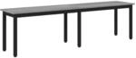 vidaXL Bank Graues Sonoma 160 x 35 x 45 cm Holzwerkstoff 892605