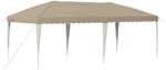 vidaXL Pop-Up Partyzelt 575 x 290 x 245 cm Creme 42019779