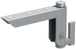BASI Mini-T&uuml;rschlie&szlig;er TS 60 Silber f&uuml;r Innent&uuml;ren bis 20 KG Falzbreite bis 16 mm