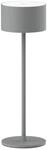 ENOVALITE Akkutischleuchte LED Dimmbar CCT Einstellbar 2700-6500K IP44 Kabellos Grau