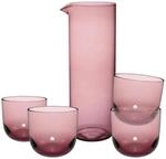 like. by Villeroy & Boch Like Glass Trinkgl&auml;ser mit Karaffe 5-teilig Grape
