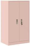 vidaXL Aufbewahrungsschrank Rosa 60 x 40 x 90 cm Stahl 891731