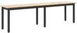 vidaXL Bank Natur 160 x 35 x 45 cm Massives Kiefernholz 892775