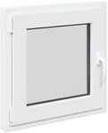 vidaXL Kellerfenster RISOR Wei&szlig; 60 x 60 cm PVC und Glas 42047189
