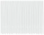 vidaXL Spitzenvorhang mit Vorh&auml;ngen Wei&szlig; 600x260cm Polyester 4107940