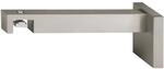 Mydeco Gardinenstange-Halterung Go Edelstahl-Optik 1,8 cm x 1,8 cm