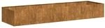 vidaXL Pflanzk&uuml;bel Rostig 280x80x40 cm Wetterfester Stahl 860765
