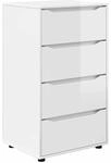 vidaXL Stauraumschr&auml;nke 2 Stk Hochglanz Wei&szlig; 60 x 48 x 105 cm 3406239