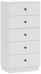 HOMCOM Kommode Spanplatte 47L x 29B x 95H cm Wei&szlig;