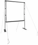 vidaXL Beamer Leinwand mit St&auml;nder 89 Zoll 1:1 4101056