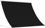 vidaXL Markise Schwarz 200 x 150 cm 42037088