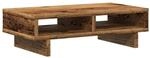 vidaXL Monitorst&auml;nder Altholz-Optik 50x27x15 cm Holzwerkstoff 854749