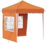 vidaXL Pop-up Partyzelt Orange 195 x 195 x 245 cm 42019734