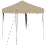 vidaXL Pop-up Partyzelt Creme 195 x 195 x 245 cm Oxford-Stoff 42019713