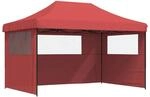 vidaXL Party-Zelt Bordeauxrot 292 x 440 x 315 cm Oxford-Stoff 42023624